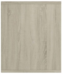 vidaXL Βιβλιοθήκη/Έπιπλο Τηλεόρασης Sonoma Δρυς 143 x 30 x 36 εκ.