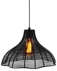 Ceiling Single Light Cage Fylliana Copper 35x23 cm 35x35x23 εκ.