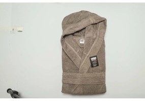 Art 703 Μπουρνούζι με κουκούλα EXTRA LARGE BEAUTY HOME FL