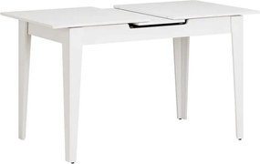 Τραπέζι Trendline Megapap επεκτεινόμενο χρώμα λευκό 120/150x70x75εκ.