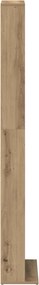 vidaXL Ντουλάπα CD Artisan Δρυς 33 x 23,5 x 175 εκ. Επεξεργασμένο Ξύλο