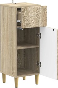 vidaXL Ντουλάπι Αποθήκευσης Μπάνιου DELFT Sonoma Δρυς 30 x 31 x 80 εκ.