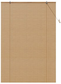 vidaXL Ρολά και Σκίες Παραθύρων Ανοιχτό καφέ 140 x 220 cm Μπαμπού