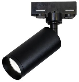 Σποτ Ράγας Led S059-15 9W 3000K 80Lm Black Aluminium