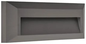 Απλίκα LED Εξωτερικού Χώρου Eurolamp 145-52083 Dark Grey 3CCT