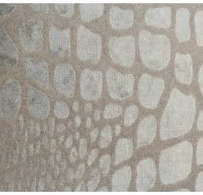 Μαξιλάρι ArteLibre Λεοπάρδαλη Ιβουάρ Βελούδο 45x45cm