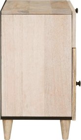 vidaXL Κομοδίνο Λευκό 50 x 33 x 60 εκ Επεξεργασμένο Ξύλο