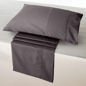 Σεντόνια Nemesis-305 (Σετ 4τμχ) Ατραντέ Grey Vesta Home Queen Size 240x270cm 100% Βαμβακοσατέν