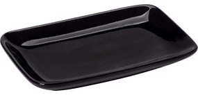Πιατάκι Πορσελάνινο Ορθογώνιο BEH114K12 14,5x9,3x1,8cm Black Espiel Porcelain
