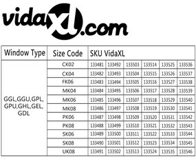 vidaXL Στόρι Ρόλερ Συσκότισης (Blackout) Λευκό SK06