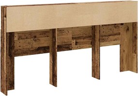 vidaXL Κεφαλάρι Με Αποθηκευτικό Χώρο 200x19x103,5 εκ. Επεξ. Ξύλο