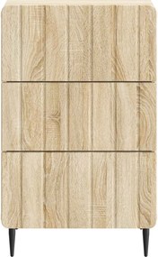 vidaXL Κομοδίνο Sonoma Δρυς 43x 41 x 68 εκ Επεξεργασμένο Ξύλο