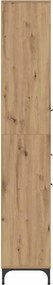 vidaXL Ντουλάπι Μπάνιου Artisan Oak 31,5 x 33 x 190 εκ.
