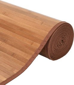 vidaXL Χαλί Ορθογώνιο Φυσικό 60 x 100 εκ. Μπαμπού