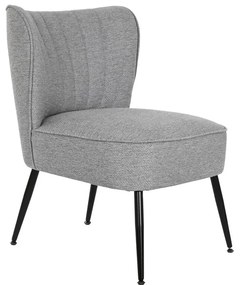Πολυθρόνα DKD Home Decor Γκρι Μέταλλο 55 x 64 x 72,5 cm