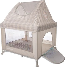 PLAYPEN MY PLACE WITH ROOF BEIGE