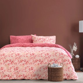 Παπλωματοθήκη Υπέρδιπλη (Σετ 225x245) 2 Όψεων Kocoon Fall Pink