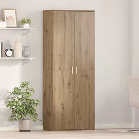 vidaXL Highboard Artisan Oak 70x35x180 εκ. Επεξεργασμένο Ξύλο
