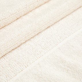 Stewehome Πετσέτα χεριών από μπαμπού Μπεζ 45x45 cm