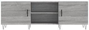vidaXL Έπιπλο Τηλεόρασης Γκρι Sonoma 150x30x50 εκ. από Επεξεργ. Ξύλο