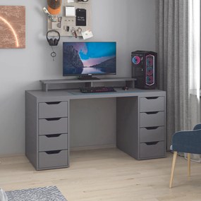 Γραφείο Ανθρακί AZISOS 150x60x75
