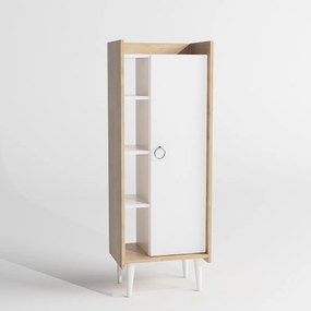 Ντουλάπι Δρυς / Λευκό FLARI 50x30x140