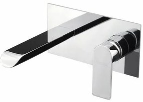 Sanitec Florence 00-99-00637 Μπαταρία νιπτήρα εντοιχιζόμενη Χρώμιο