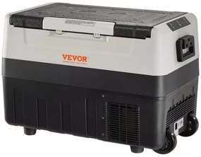 VEVOR Portable Car Refrigerator Freezer Compressor 48Qt Dual Zone for Car Home