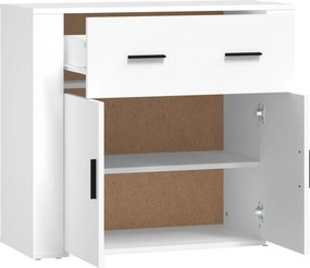 vidaXL Ντουλάπι Λευκό 80 x 33 x 70 εκ. από Επεξεργασμένο Ξύλο
