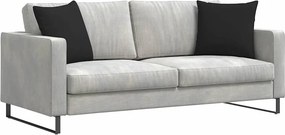 vidaXL Μαξιλάρι Καναπέ 2 pcs Μαύρο 45 x 45 cm ύφασμα