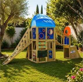 ΠΑΙΧΝΊΔΙΑ ΕΞΩΤΕΡΙΚΟΎ ΧΏΡΟΥ PLAYHOUSE KIDKRAFT NERF COMMAND BASE BATTLE FORT 4