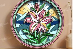 Intra απο ξύλο plywood 3mm-4mm πάχος – Βιτρό Nature ντεκόρ τοίχου με λέιζερ Δίασταση 40x30 cm INTRAFABR-123090796