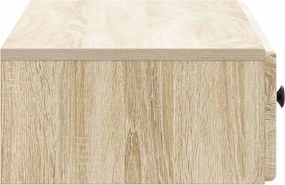 vidaXL Τραπεζάκι Τοίχου Sonoma Δρυς 87,5 x 34,5 x 17 εκ.