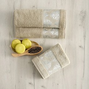 Πετσέτα Σώματος (70x140) Sb Home Marley 460gsm Μπεζ
