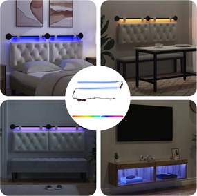 vidaXL Λωρίδα LED 110 cm Πολύχρωμο PVC