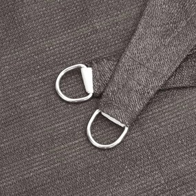 vidaXL Πανί Σκίασης Ανθρακί 2,5 x 4,5 μ. από HDPE 160 γρ./μ²