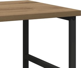 vidaXL Βιβλιοθήκη Τεχνίτης Δρυς 50x33x153 εκ. Επεξεργασμένο Ξύλο