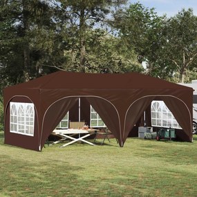 vidaXL Αυτοσχέδιο Μόρφωση 574 x 289 x 245 cm Καφέ Ύφασμα Όξφορντ