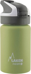 Παγούρι - Θερμός 350ml Με Καλαμάκι Laken Χακί