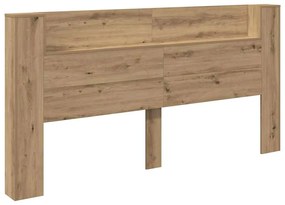 vidaXL Κεφαλάρι Artisan Oak 200 x 15 x 103,5 εκ. Επεξεργασμένο ξύλο