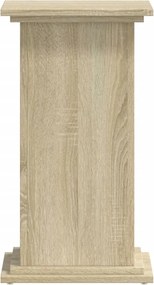 vidaXL Βάσεις Φυτών Sonoma Δρυς 33x33x60 εκ. Επεξεργασμένο Ξύλο