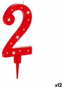 Κερί Γενέθλια Αριθμοί 2 (12 Μονάδες)