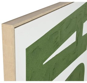 Καμβάς Home ESPRIT VIDA Πράσινο Μπεζ Σύγχρονη 103 x 4,5 x 143 cm