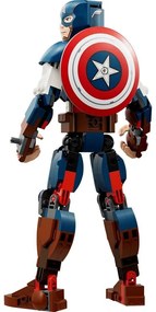 Συναρμολογούμενη Φιγούρα Captain America 76258 Marvel 310τμχ 8 ετών+ Blue-Red Lego
