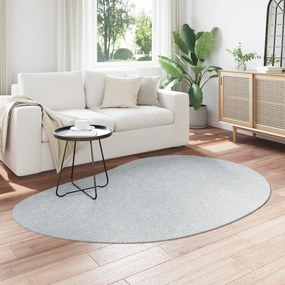 vidaXL Χαλιά Χώρου Γκρι 140x200 εκ Πολυεστέρα Αντιολισθητικό