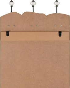 vidaXL Κρεμάστρα Τοίχου με 6 Γάντζους 120 x 40 εκ.