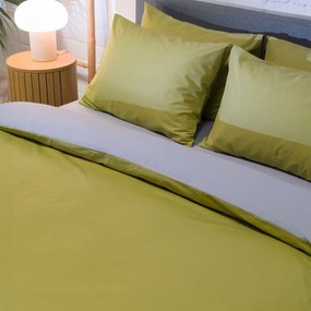 Παπλωματοθήκη Μονή (Σετ 165x245) 2 Όψεων Naf-Naf Hue Willow - Ghost Grey