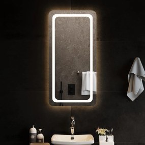 Καθρέφτης Μπάνιου με LED 50x100 εκ. - Διαφανές