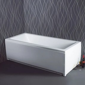 Sanitec Quadra 531Q - Παραλληλόγραμμη Μπανιέρα 180x80 εκ - Pneumatic Basic, Χωρίς, Χωρίς, Χωρίς