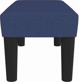 vidaXL | παγκάκι | Μπλε 70 x 30 x 30 εκ. ύφασμα